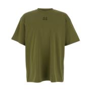 44 Label Group Grön Logotyp T-shirt Bomull Man Green, Herr