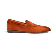 Santoni Carlo Loafer Orange, Herr