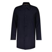 PS By Paul Smith Single-Breasted Coats Blue, Herr