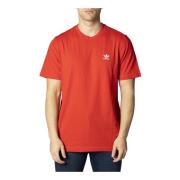 Adidas Herr Röd T-shirt Red, Herr