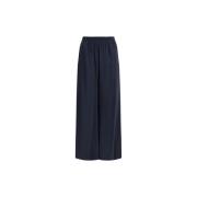 Fabiana Filippi Silke Straight Leg Byxor Blue, Dam