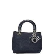 Dior Vintage Pre-owned Canvas dior-vskor Blue, Dam