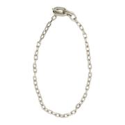 Paco Rabanne Elegant Länk Halsband Vår-Sommar 2025 Gray, Dam