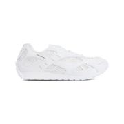 Bottega Veneta Vita Sneakers Modern Design Rund Tå White, Dam