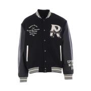 REPRESENT Oversize Bomber Jacket Owners Club Black, Herr