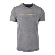 Diesel Bomull T-shirt Gray, Herr