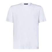 Herno Vita Crewneck T-shirts och Polos White, Herr