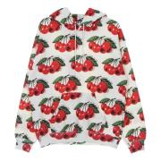 IUTER Cherry Allover Hoodie Lättvikts Sweatshirt Multicolor, Herr