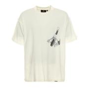 REPRESENT Keys to the Club Graphic Oversized Tee Beige, Herr