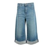 Sportmax Denim jeans 100% bomull Blue, Dam