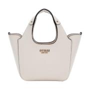 Guess Mini Tote Beige Handväska Beige, Dam