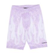 VISION OF SUPER Casual Shorts Purple, Dam