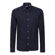 ORIAN Långärmad Slim FIT Skjorta Blue, Herr