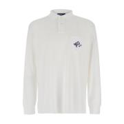 Polo Ralph Lauren Klassisk Vit Skjorta med Logodetalj White, Herr