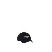 WE11DONE Basic Logo Cap 1506 Black, Herr