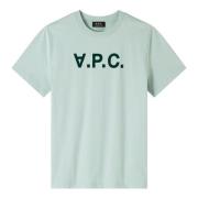 A.P.C. Bomull T-shirt, 100% Bomull, Designers Code Green, Herr