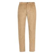 DEPARTMENT FIVE Corduroy Chino Byxor med Fickor Brown, Herr