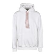 FAMILY FIRST Bomull Stilfull Sweatshirt White, Herr