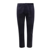 DEPARTMENT FIVE Slim Prins Chino Byxor Blue, Herr