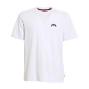 SPRAYGROUND Japan Wave Bomull T-shirt White, Herr