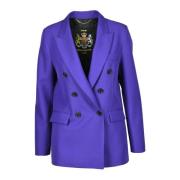 DEPARTMENT FIVE Stilig Jacka i Polyester Purple, Dam