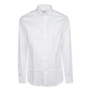 ORIAN Slim Fit Skjorta med Lång Ärm White, Herr