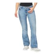 Guess Bootcut Blå Denim Jeans Blue, Dam