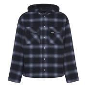 REPRESENT Hooded Overshirt Blue, Herr