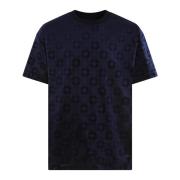 Givenchy Monogram Velvet Skjorta Blå Blue, Herr