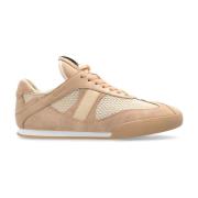 Chloé Sneakers Kick Beige, Dam