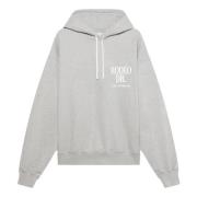 1989 STUDIO Hoodie med huva Gray, Herr