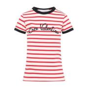 Valentino Röd T-shirt för kvinnor Red, Dam