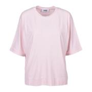 Alpha Studio Bomull Elastan T-shirt Pink, Dam