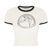 AMBUSH T-Shirts Beige, Dam