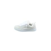 CELINE Vit Sneaker Mocka Kalvskinn & Mesh White, Herr