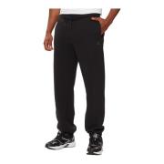 Calvin Klein Joggingbyxor - Svart Broderad Logotyp Black, Herr