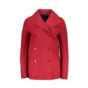 Gant Elegant Rosa Bomulls Sportjacka Red, Dam