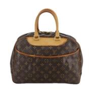 Louis Vuitton Vintage Pre-owned Canvas louis-vuitton-vskor Brown, Dam