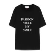 Victoria Beckham Svarta T-shirts och Polos Black, Dam