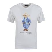 Ralph Lauren T-Shirt White, Dam