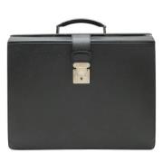 Louis Vuitton Vintage Pre-owned Laeder portfljer Black, Herr