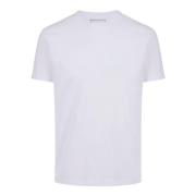 Iceberg Slim-fit vit bomull T-shirt med hajdetalj och logotryck White,...