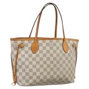 Louis Vuitton Vintage Pre-owned Canvas totevskor White, Dam