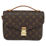 Louis Vuitton Vintage Pre-owned Canvas handvskor Brown, Dam