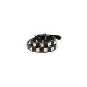 Valentino Garavani Svart Rockstud Armband Black, Dam