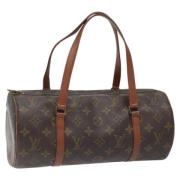 Louis Vuitton Vintage Pre-owned Canvas handvskor Brown, Dam