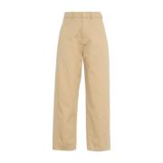 Jucca Beige Baggy Jeans för Kvinnor Beige, Dam