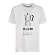 Moschino Stiliga T-shirts och Polos White, Herr