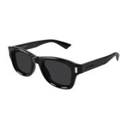 Saint Laurent Eleganta solglasögon för stilförbättring Black, Unisex