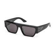 GCDS Svarta solglasögon Gd0064 Modell 01A Black, Unisex